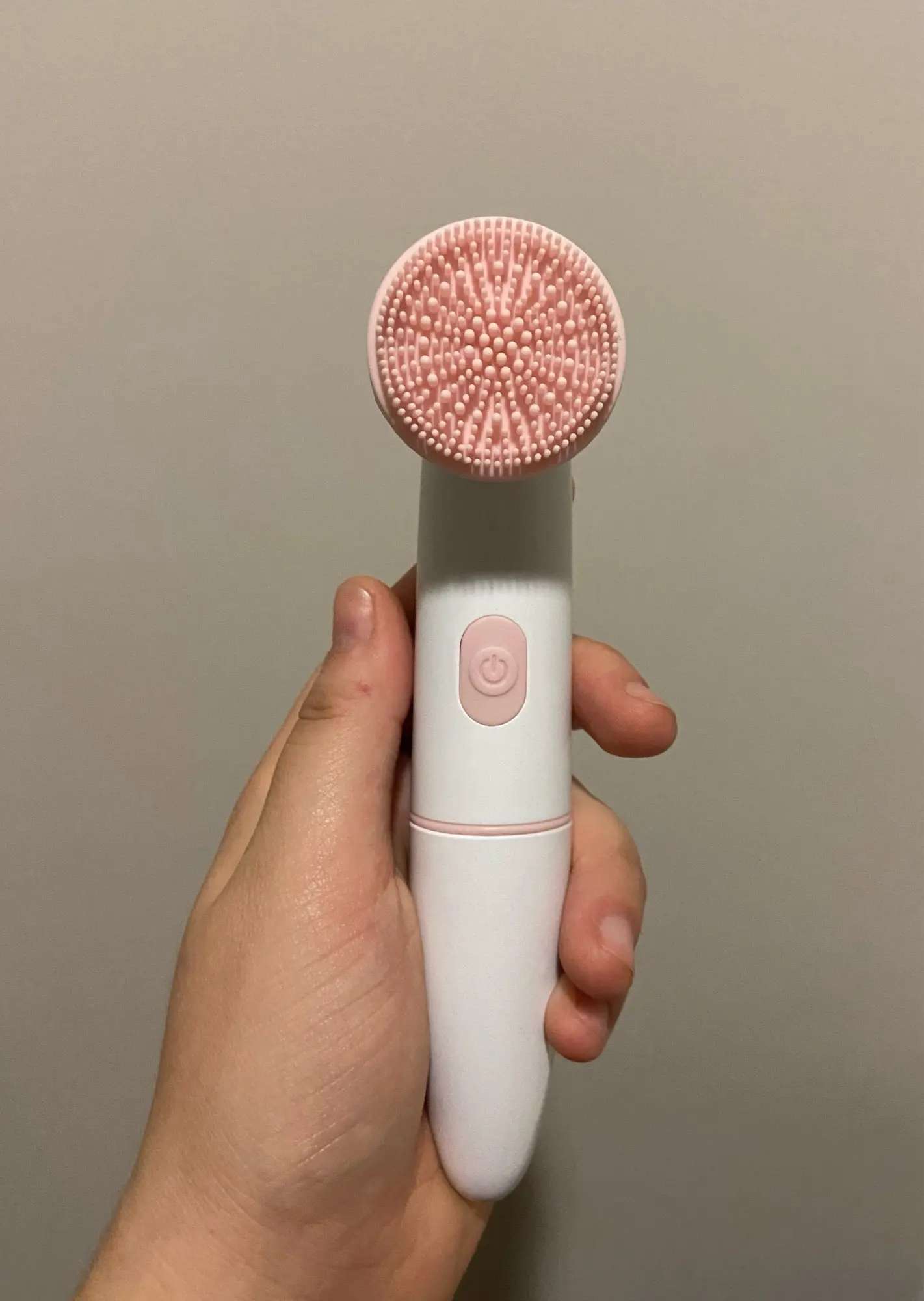Electric Face Cleansing Brush For Facial Skin Care Wash Sonic Vibration Massage Tool 2 in 1 Acne Pore Blackhead Silicone Cleaner photo review