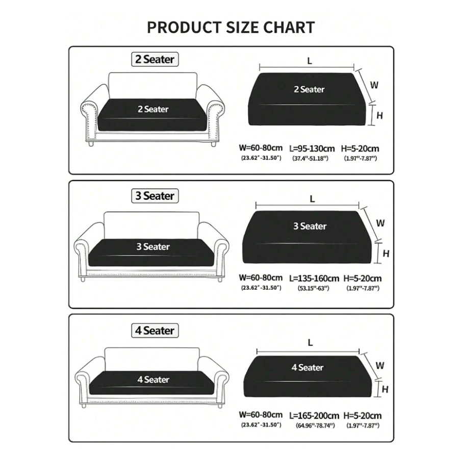 Four-season universal new solid color sofa hats jacquard all-inclusive sofa cushion covers non-slip breathable sofa hats wholesa 3