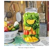 2-Pack 128oz Extra Wide Mouth Mason Jars 1 Gallon Glass Large Storage Jars with Airtight Lid for Food Storage Curing Fermentatio 5