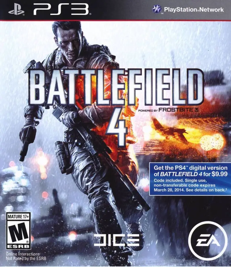 Battlefield 4 (PS3) (б/у) rus