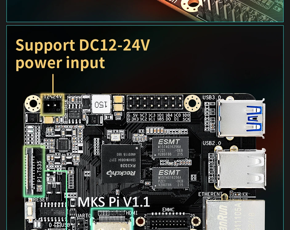 Onboard, Executa Klipper e KlipperScreen para Voron VS Raspberry Pi, RasPi RPI