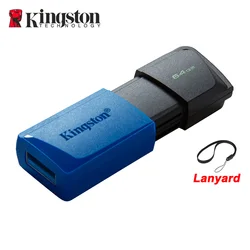 Kingston High - Speed USB Flash Drive - Compact Pen Drive in 64GB, 128GB, and 256GB Capacities (64GB)