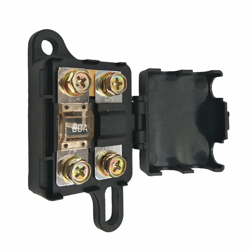 AMI MIDI Distribution Block Fuse Holder 2 Circuit 2way Bolt Automobile Fuse Box Base Holder