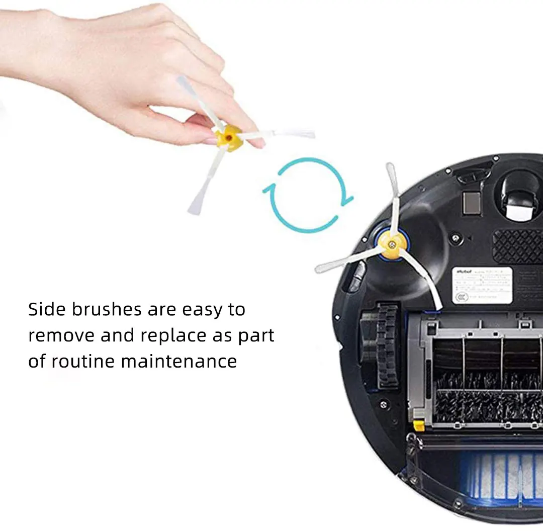 Kompatibilní pro irobot roomba 600 řada 605 664 671 692 691 694 650 660 685 mohan kartáč strana kartáč hepa filtr filtr náhrada částí