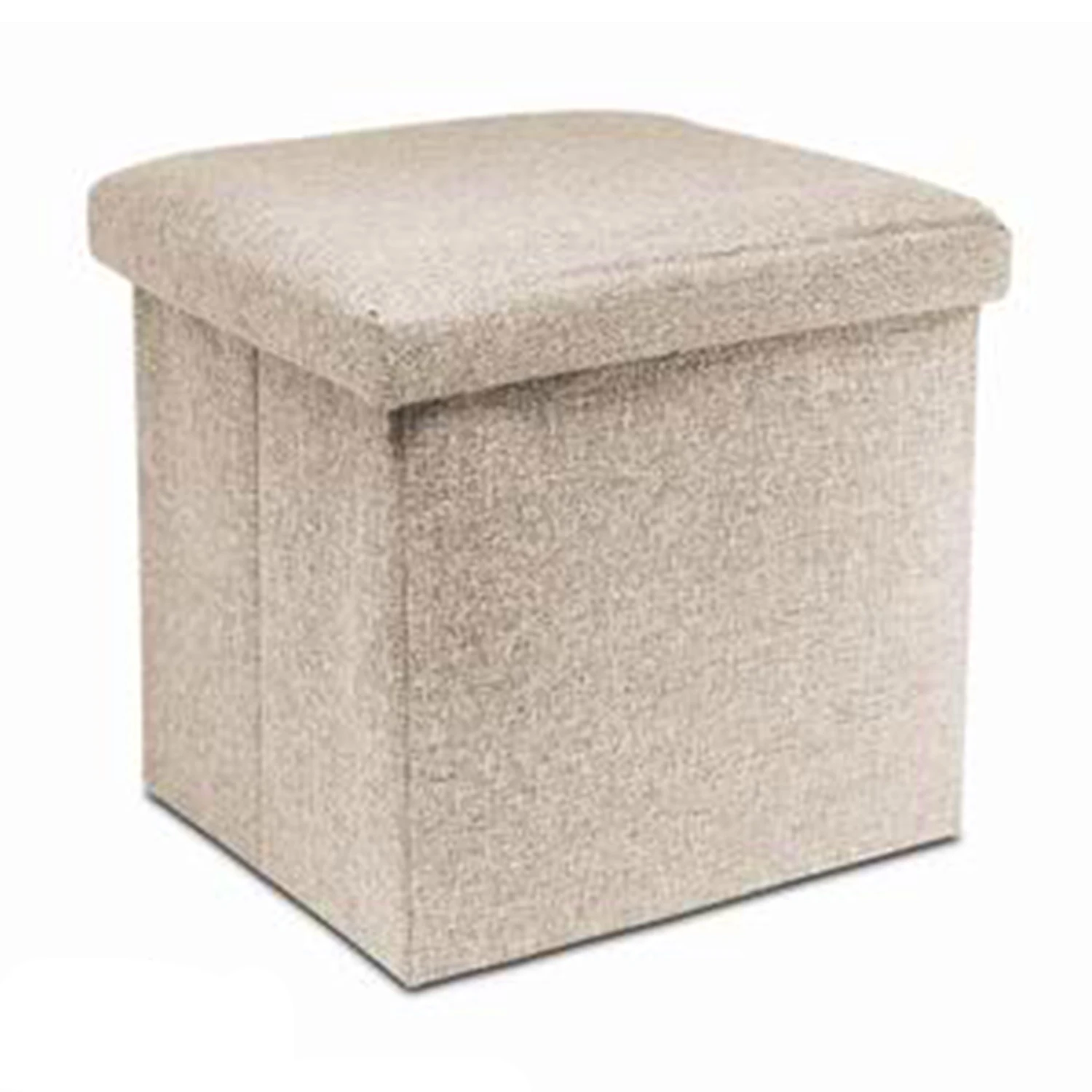 GREATS Puff Taburete Almacenaje Plegable Caja Asiento Banqueta de  Almacenamiento 45X25X25CM, (1 Unidad, Rojo 45x25x25cm)