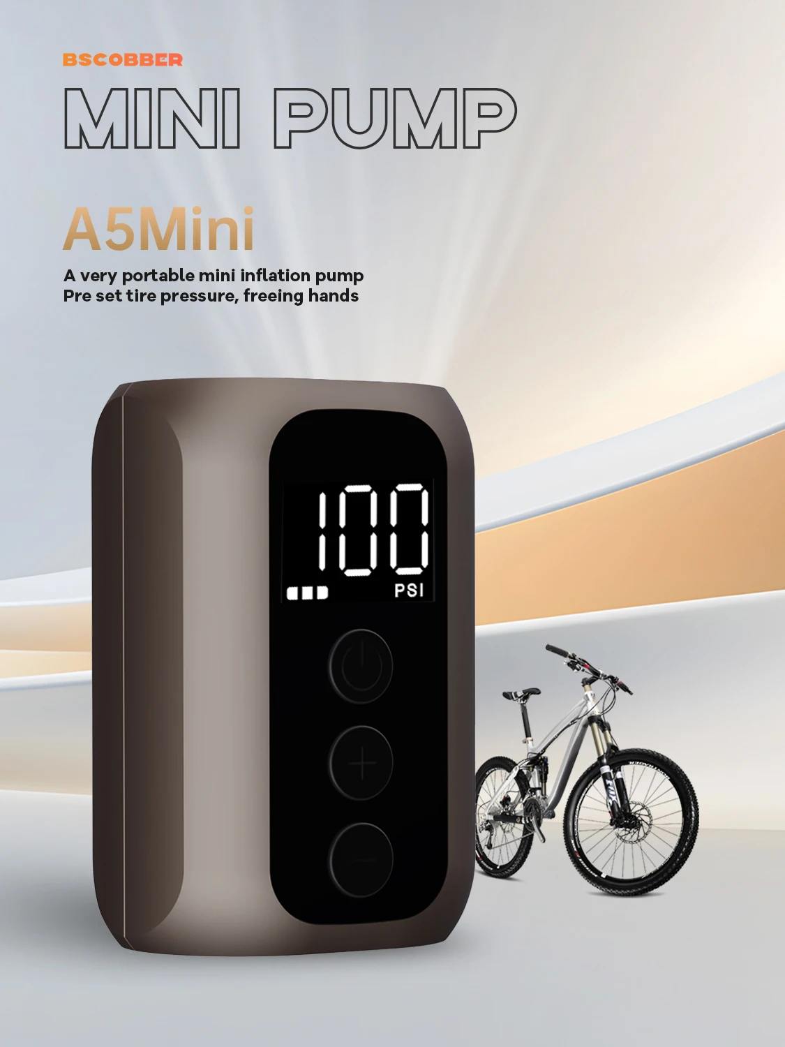 Air Pump Portable Zero Pump Bicycle Parts Accessories Mini Electric Tire Inflato