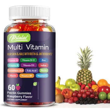Multivitamin Gummies - with Vitamins and Minerals - Enhances Energy Levels, Immune Support, Antioxidant - 60 Gummies 3