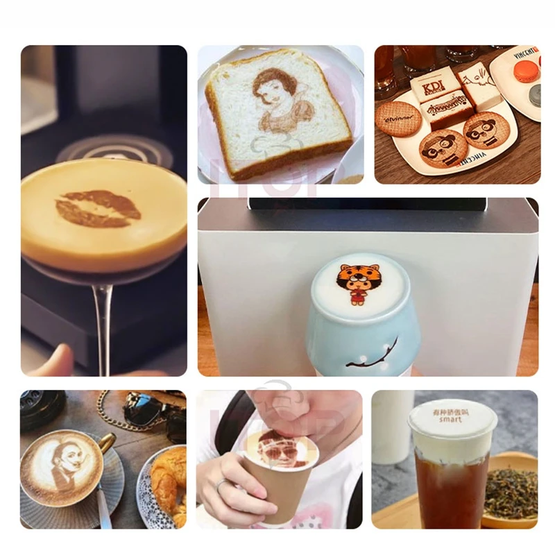 Automatic Latte Art Machine Fantasia Coffee Printer Food Surface Printer  Caramel