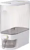 Clear Airtight Rice Dispenser - Large Capacity with Measuring Scale & Moisture-Proof Lid (For Grains/Coffee/Beans) 1