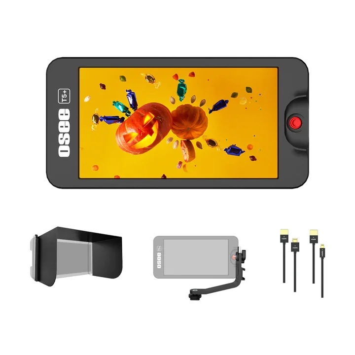 Osee T5+ 5.5 Inch 1000nits DSLR Camera Field Monitor Support