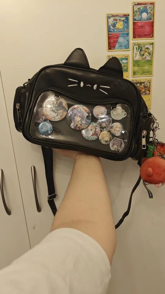 Vegan Leather Neko Bag - Harakuju Aesthetic photo review