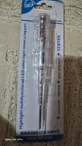 Test Pen Color Double Light Sensor Beep Alarm Electrician Test Broken Zero Fire Wire Detection Pen High Bright Electrician Pen photo review