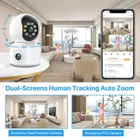 Dual Lens Dual Screen Baby Monitor and Camera