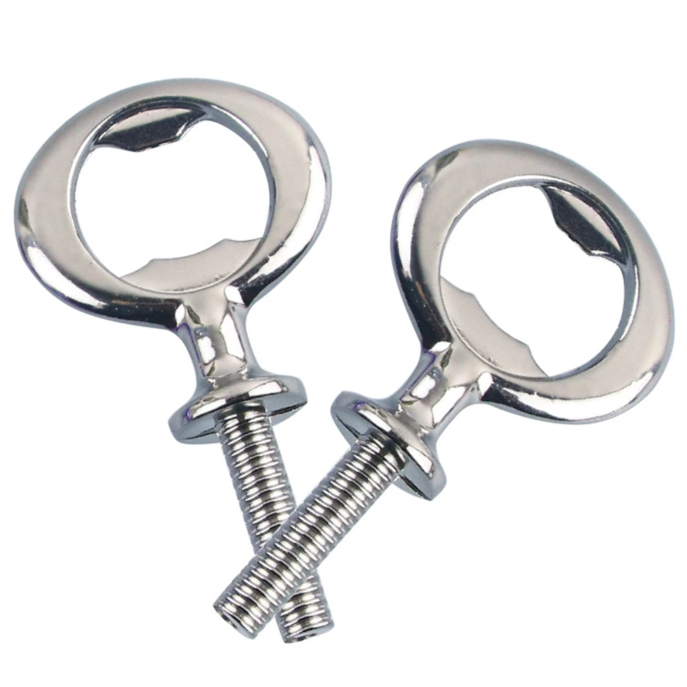 10pcs Bottle Opener Kit Blank Bottle Opener Inserts Hardware