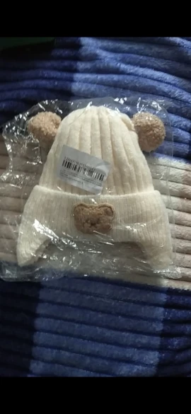 Cute Bear Ear Protection Hat photo review