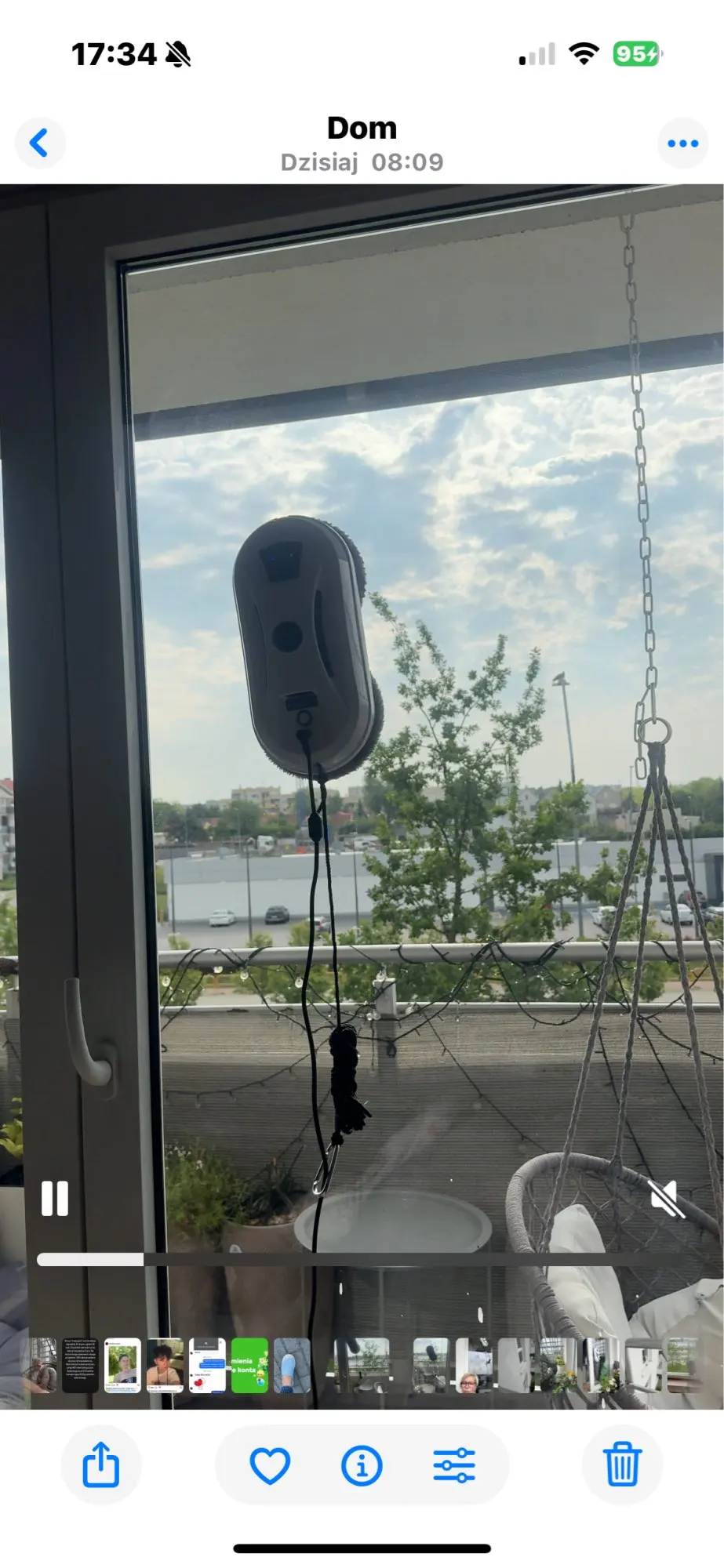 Window Robot Vacuum Cleaner Auto Working Electric Glass Limpiacristales Remote Control For Home photo review