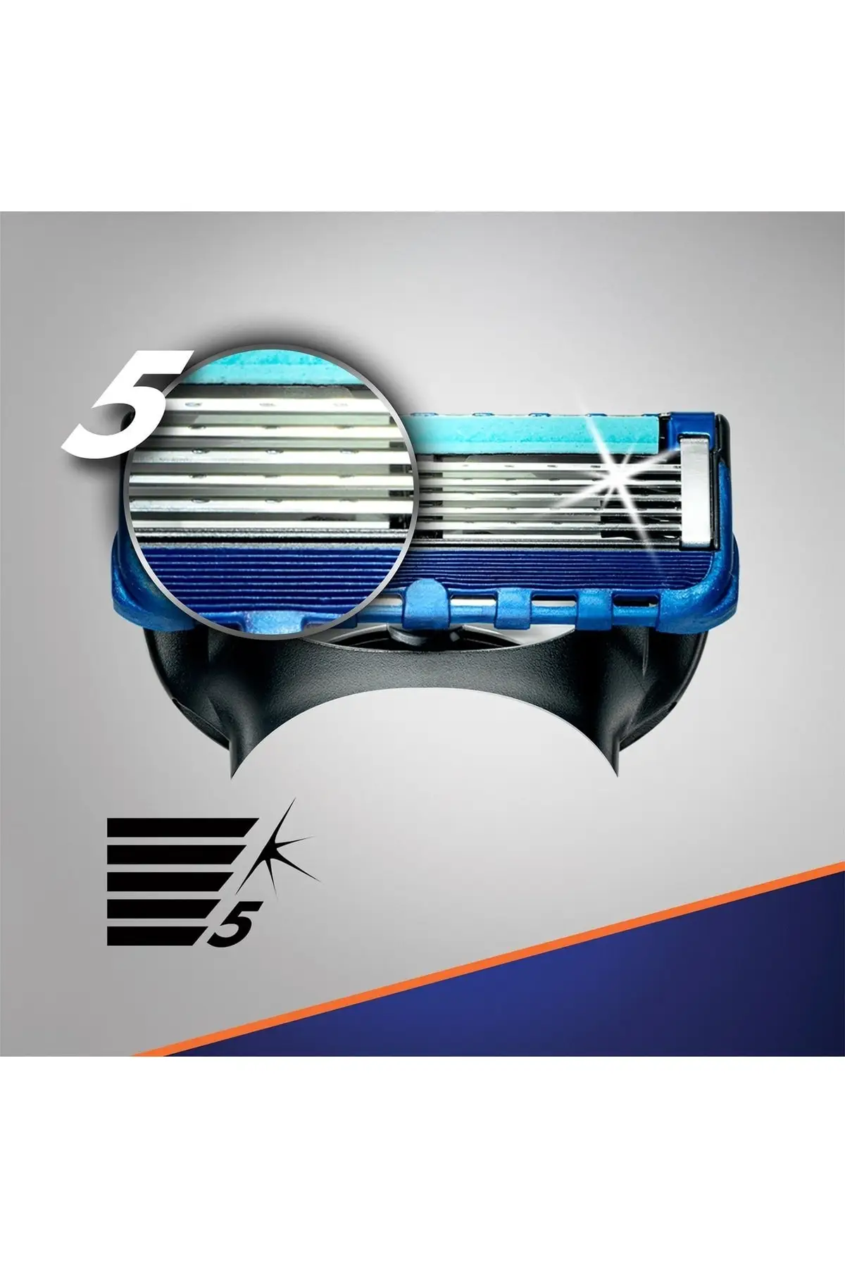 Рисунок 4 - Запасные лезвия Gillette Fusion