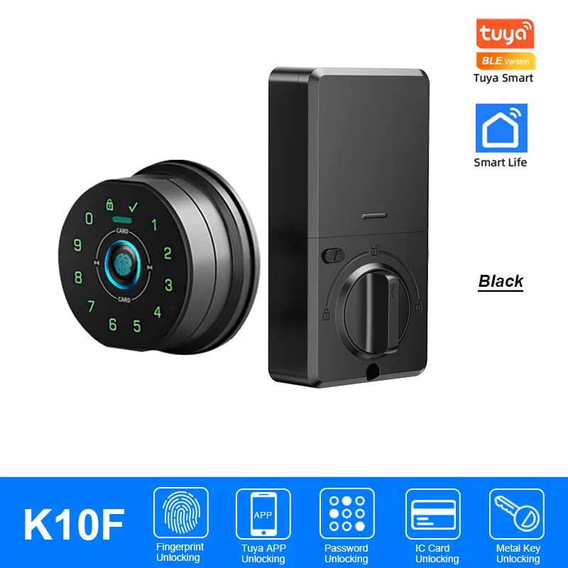 راي كيوب K10P قفل باب براحة اليد