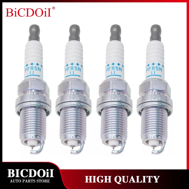 4/6Pcs 27410-37100 PFR5N11 18817-11051 Iridium Spark Plug For Hyundai ...