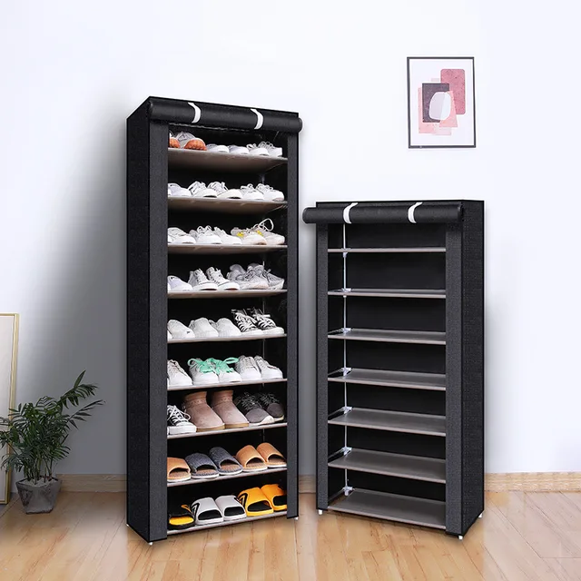Shoe Rack, Dustproof Shoe Cabinet, Multi-layer Simple Shoes Storage Rack  For School Dormitory, Easy To Assemble, Free Standing Shoe Shelf - Temu  Poland