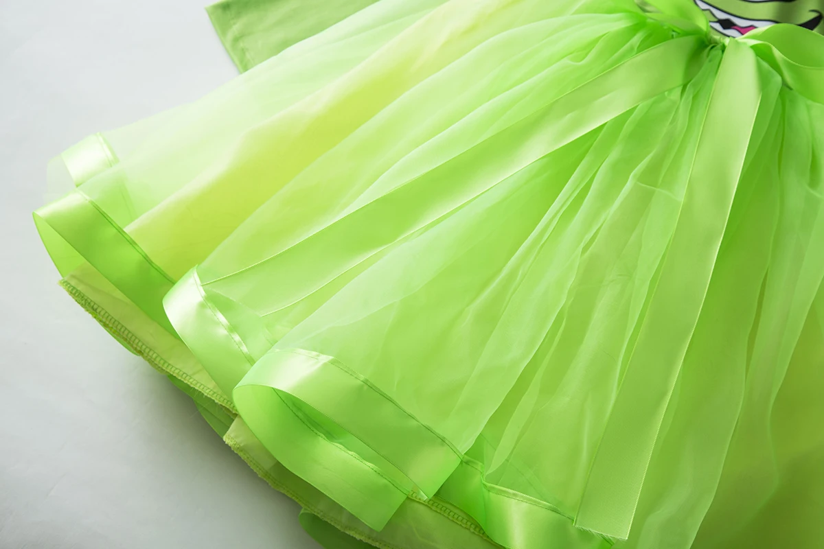 Monster Inspired Tutu Dress Halloween Costume Party Birthday Dress Mike Wazowski Monster Tutus