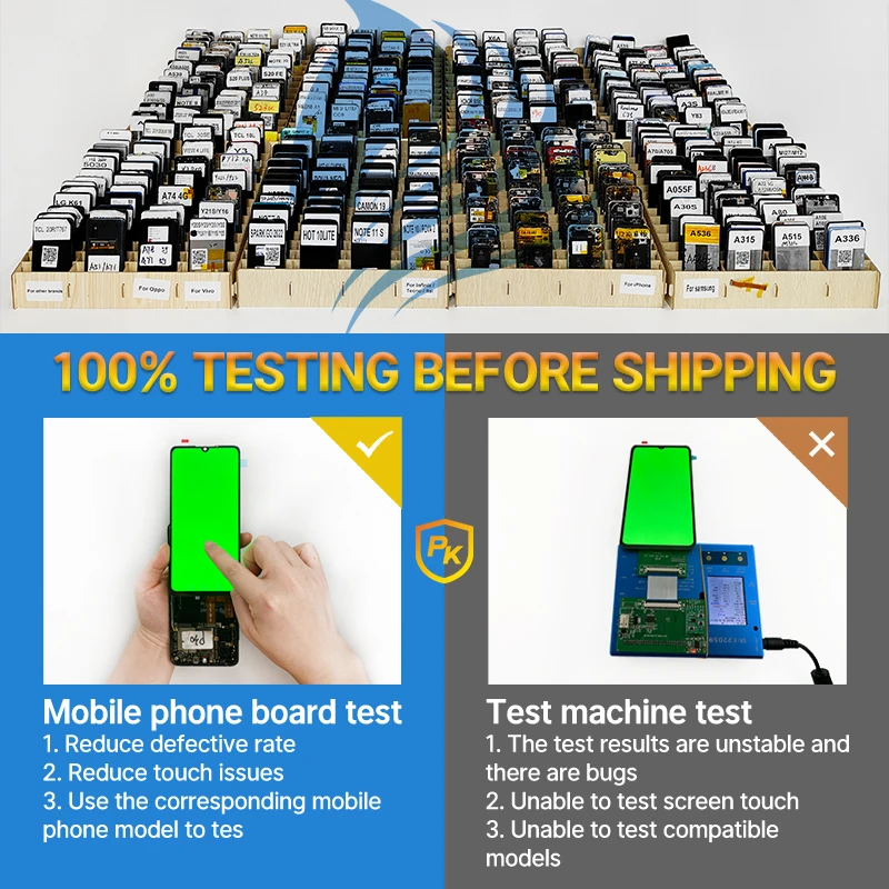 100% ׽Ʈ AMOLED LCD, OnePlus Nord 2 5G ÷, ġ ũ Ÿ г ,  ִ LCD ũ, DN2101 DN2103
