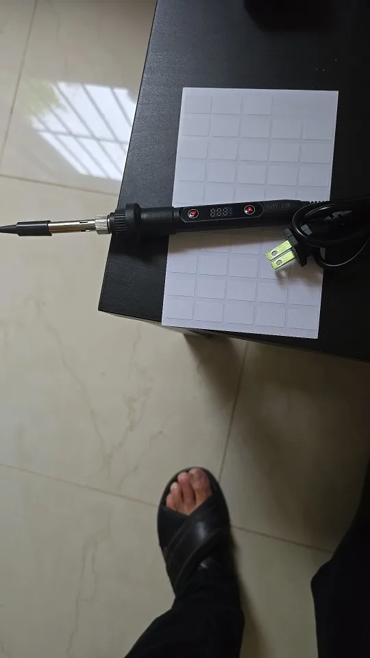 Nuevo soldador eléctrico 60W temperatura ajustable reemplazable cabezal de pistola para soldar pluma Kit de soldadura photo review