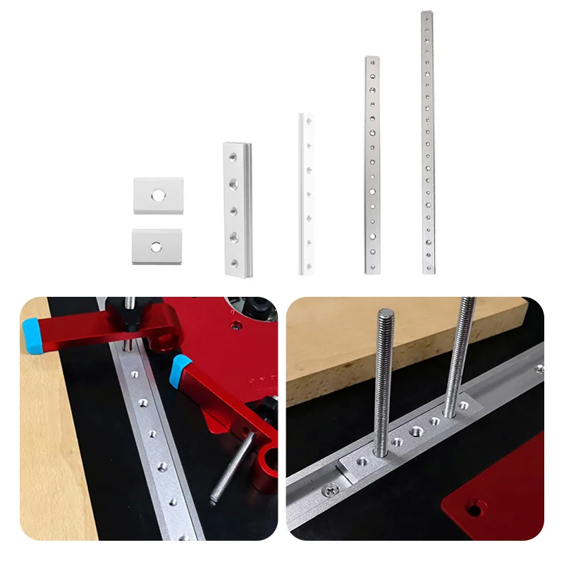 Aluminium Alloy Ttracks Slot Miter Track Miter Bar Slider Table Saw