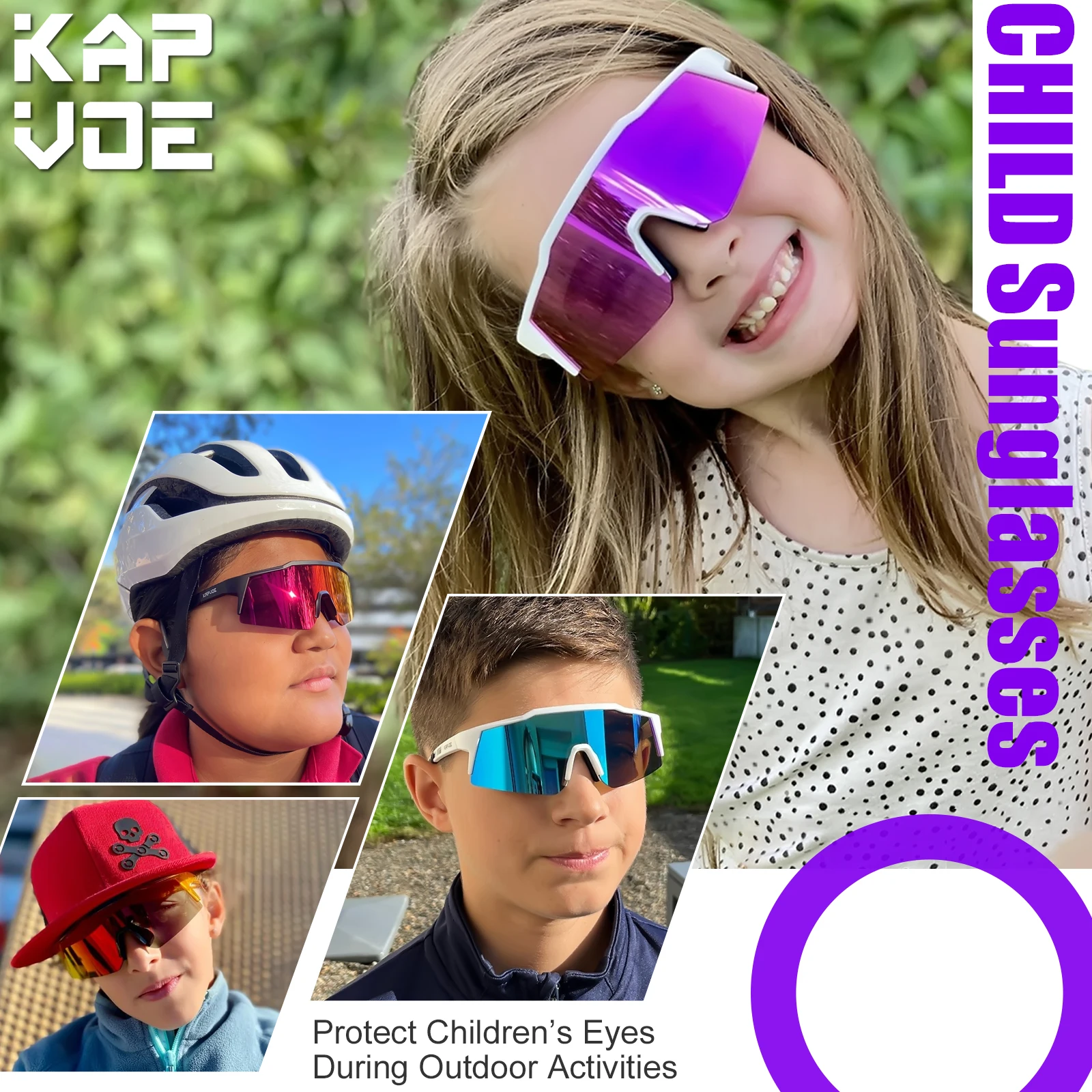 Kids Photochromic Cycling Glasses 2