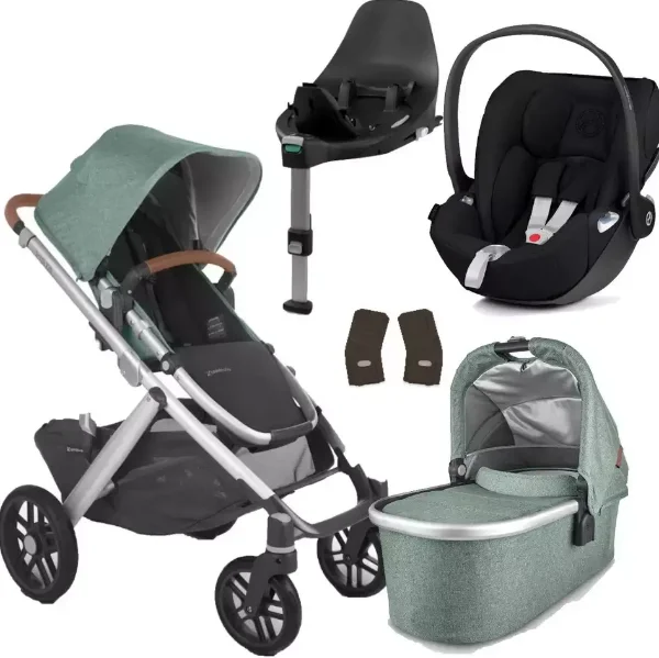 ORIGINAL NEW DISCOUNT UPPAbaby VISTAS V2 Stroller Emmett Green Melange
