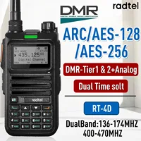 Radtel RT-4D DMR Radio Digital Walkie Talkie Dual Mode Analog Two Way Radio Dual Time Slot Ham Radio 1024 Channels 1