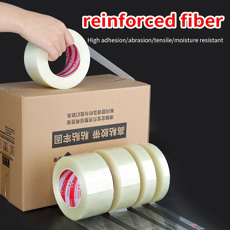 Gaffer Power Clear Filament Duct Tape, Heavy Duty Waterproof Strapping  Tape for Repairs, Sealing, Shipping, Packing, Residential, Commercial and  Industrial Uses