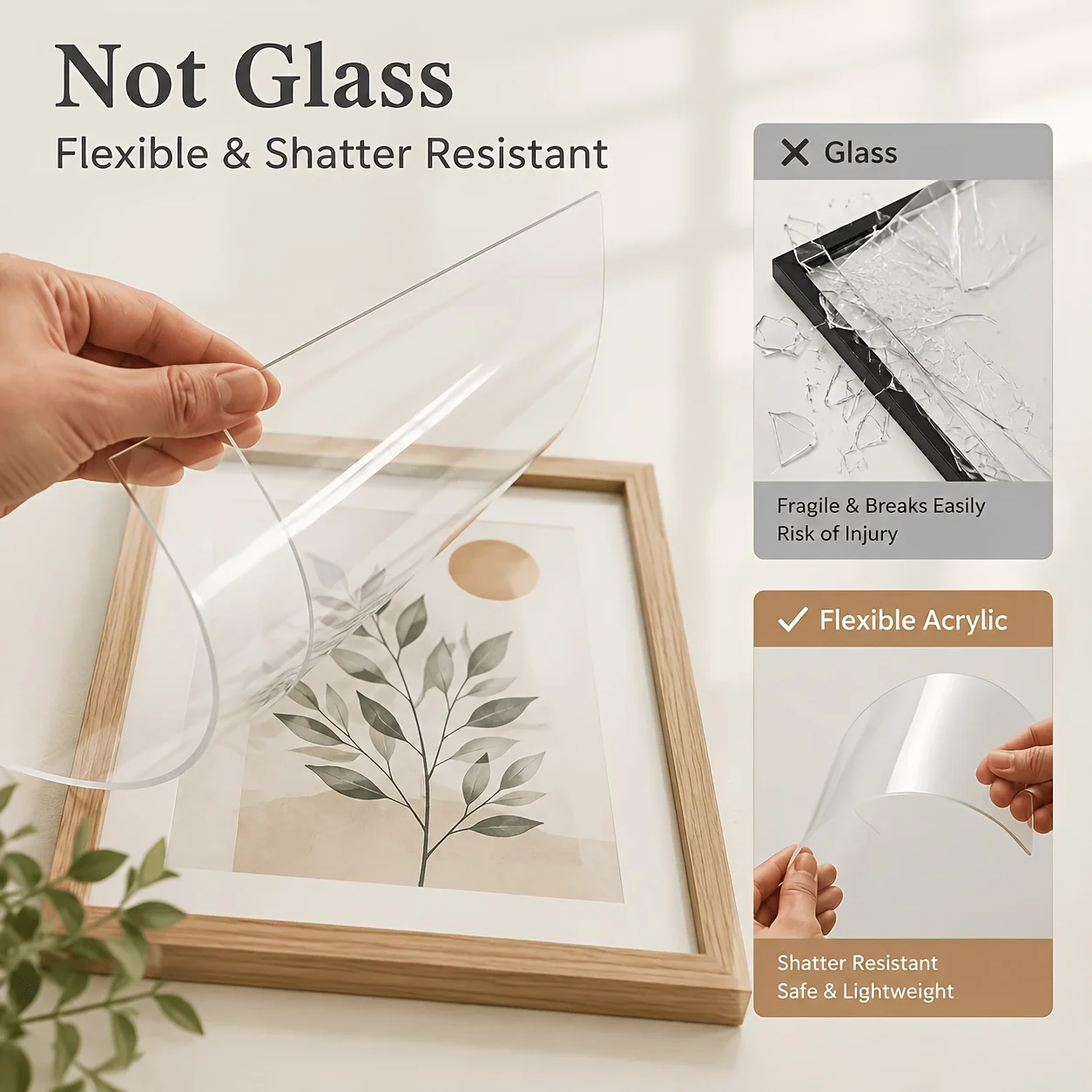 Elegant MDF Picture Frame for Home Décor – Versatile Wall Art and Tabletop Display
