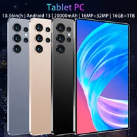 Tablette 14 cœurs 10,36 pouces 16 Go 1 To 2026 Global Nouvelle tablette Android 13 4K HD 5G WIFI Bluetooth WPS 20000mAh 2