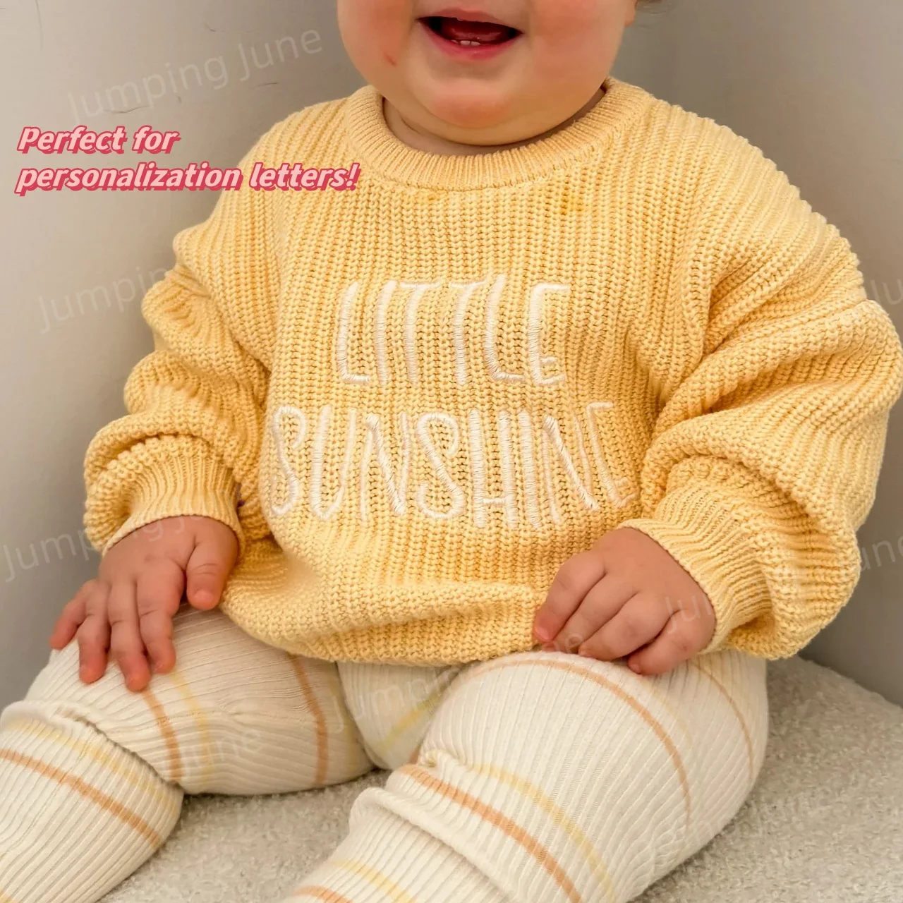 Chunky Knit Baby Jumper 2