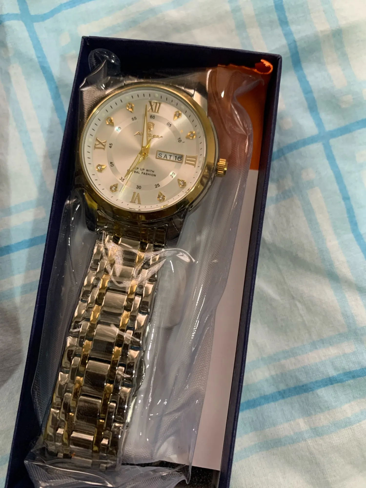 POEDAGAR Luxury Watch for Men photo review