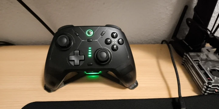 Controlador GameSir Cyclone 2 Wireless Pro, joysticks de efecto Hall, gamepad Bluetooth para Nintendo Switch, iPhone, Android y PC photo review