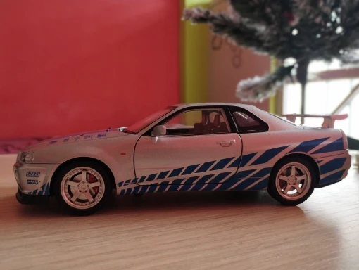 1/24 Nissan Skyline GTR R34 JDM FDJ 35GT-RR Silvia S15 LBWK Racing