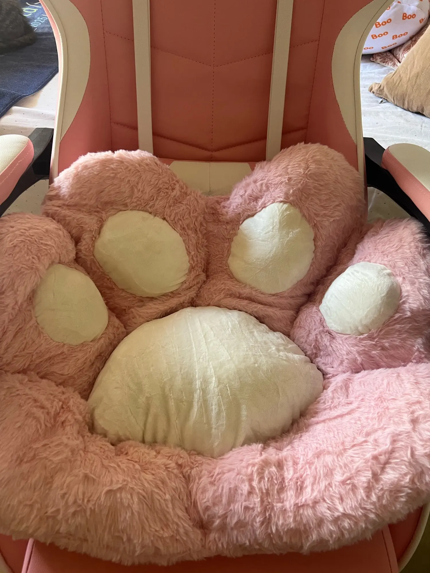 Almofada Patinha Fofeza® de Pelúcia