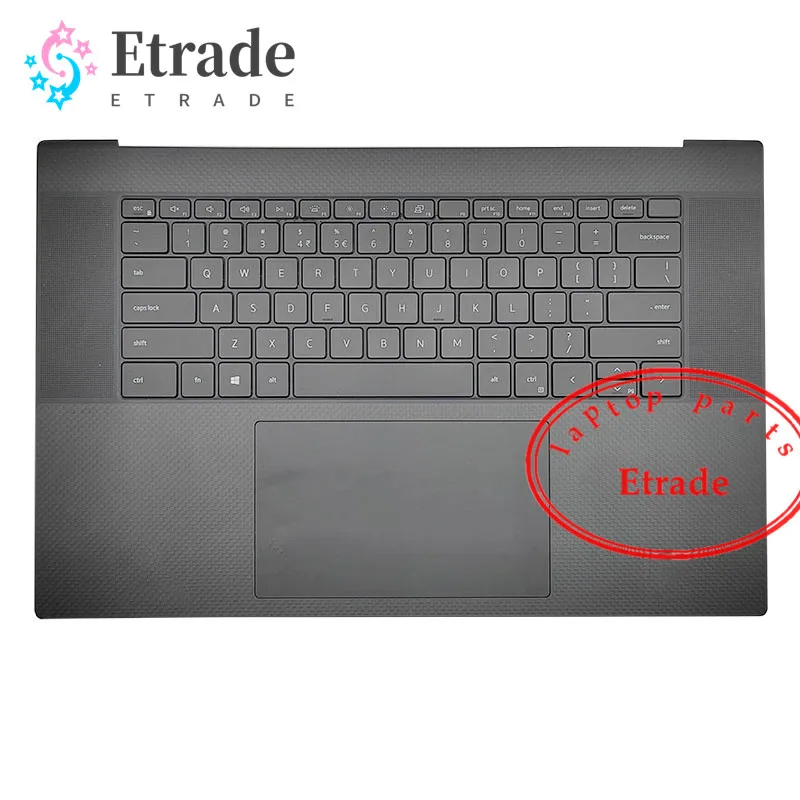 

New Original For Dell XPS 17 9700 Precision 5750 Palmrest Touchpad W/Keyboard Upper Case W20R5 0W20R5