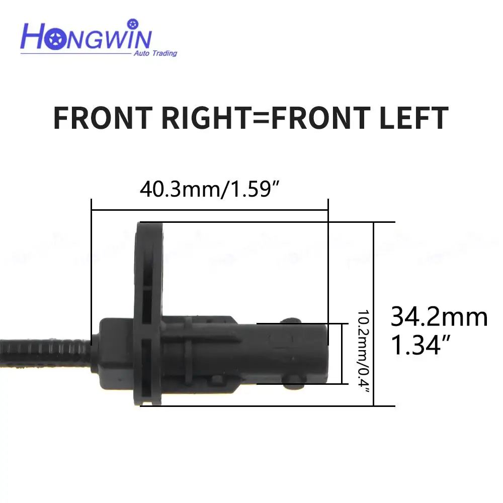 59830-2T500 59810 2T500 Front LH RH ABS Wheel Speed Sensor For Kia Optima III 2012 10-16 TF K5 12-21 Magentis G4KD G4KC G4KE