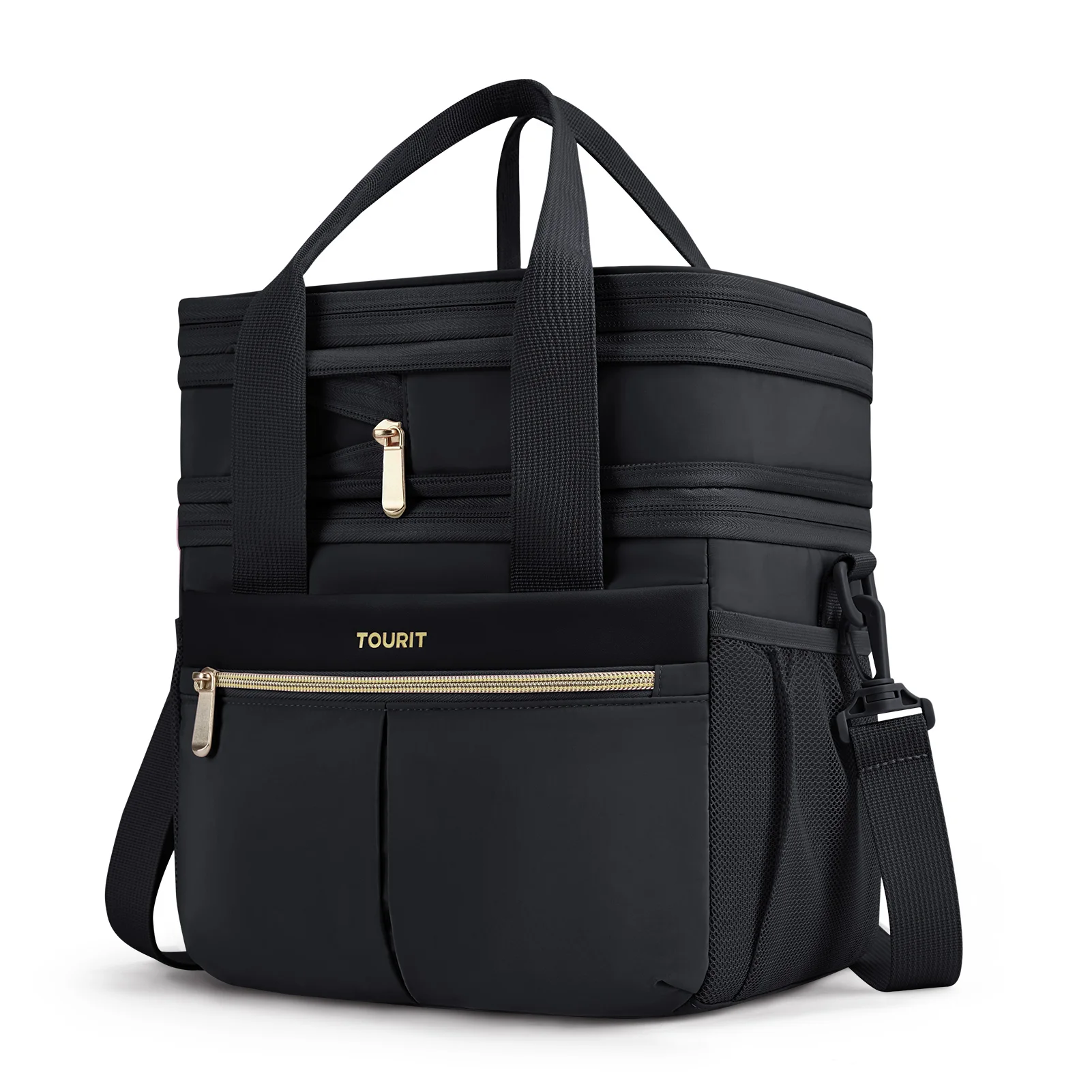 TOURIT Thermal Lunch Box for Women Men Double Deck Insulated Lunch Bag ...