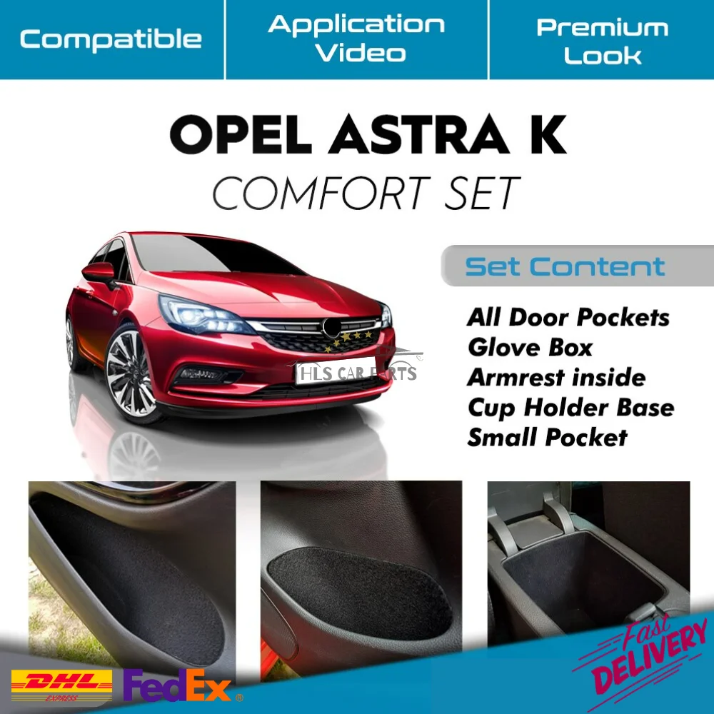 

Комфортный набор для Opel Astra K, самоклеящаяся ткань с лазерной резкой, акустическая Изолированная Автомобильная виброизоляция, шумовой глушитель