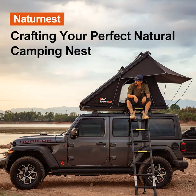 Naturnest Aluminum Pop Up Rooftop Tent 2