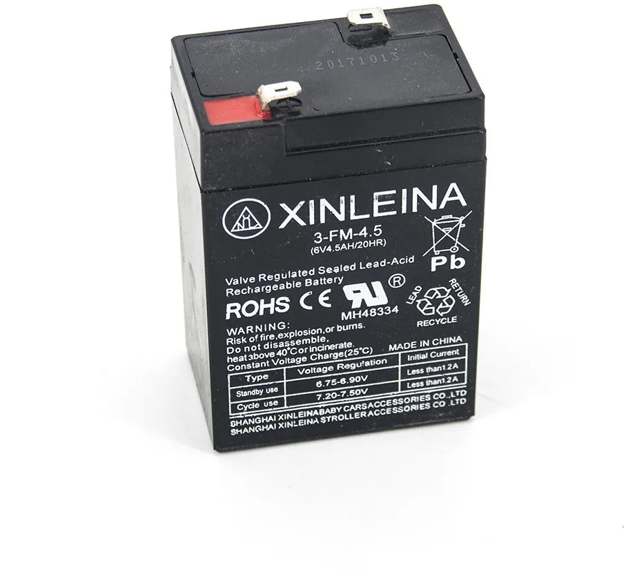 Xinleina – Batterie 6v4.5ah/20hr-3fm4.5 (3-fm-4. 5) - Accessoires -  AliExpress