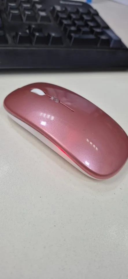 Wireless Bluetooth 2.4GHz RGB Mouse Rechargeable Silent photo review