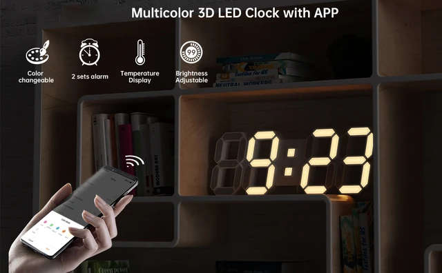How To Set A Digital Clock With Buttons EDUP Home Wekker