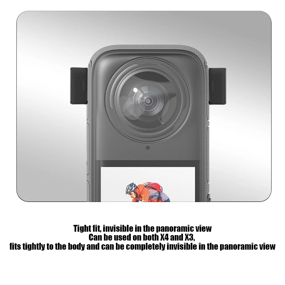 Six mousses anti-vent pour Insta360 X3 X2, vue d'ensemble