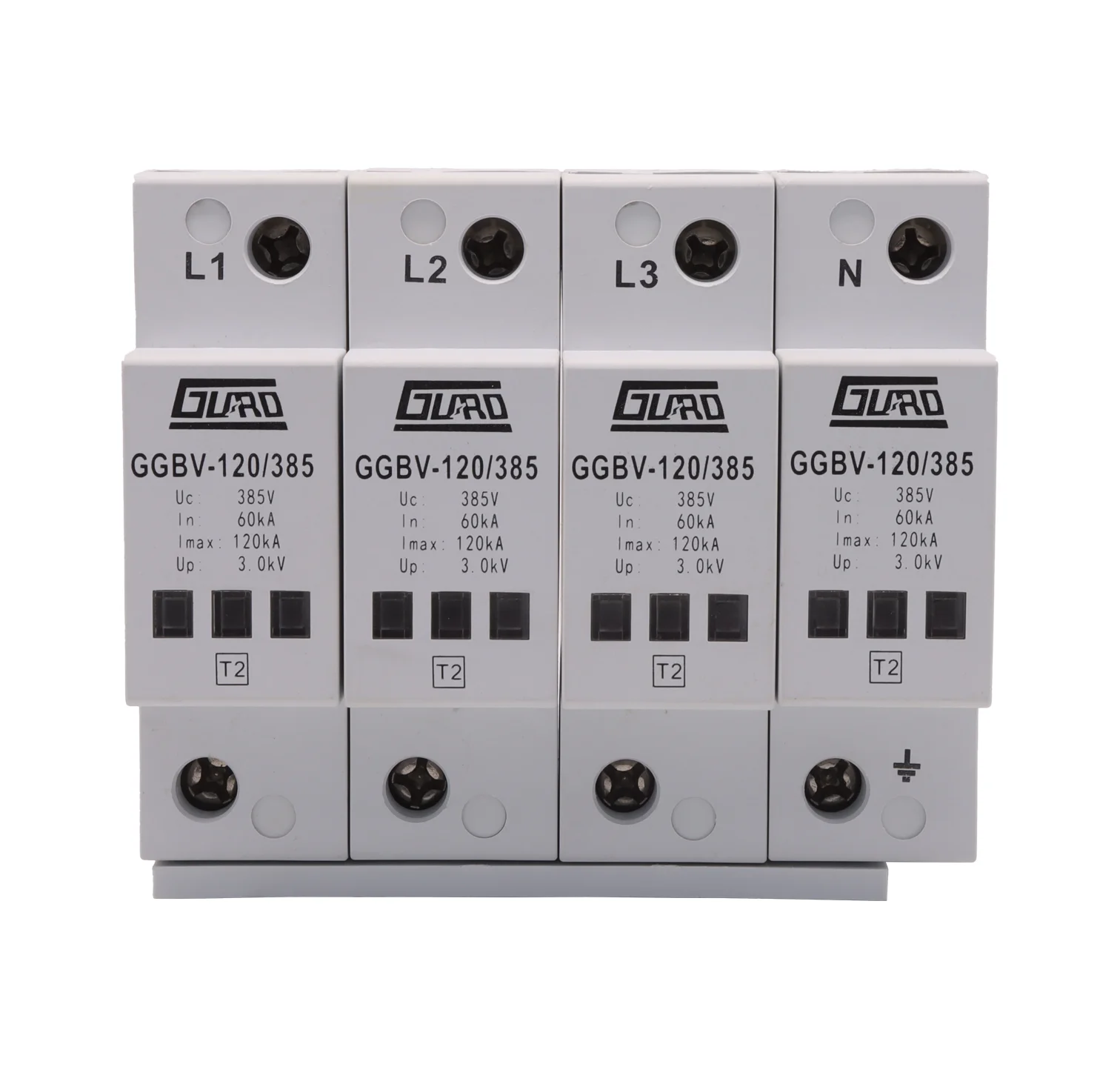 Power Surge Protective Device T2 SPD AC SPD 60KA Max 120KA House Low-Voltage Arrester Device