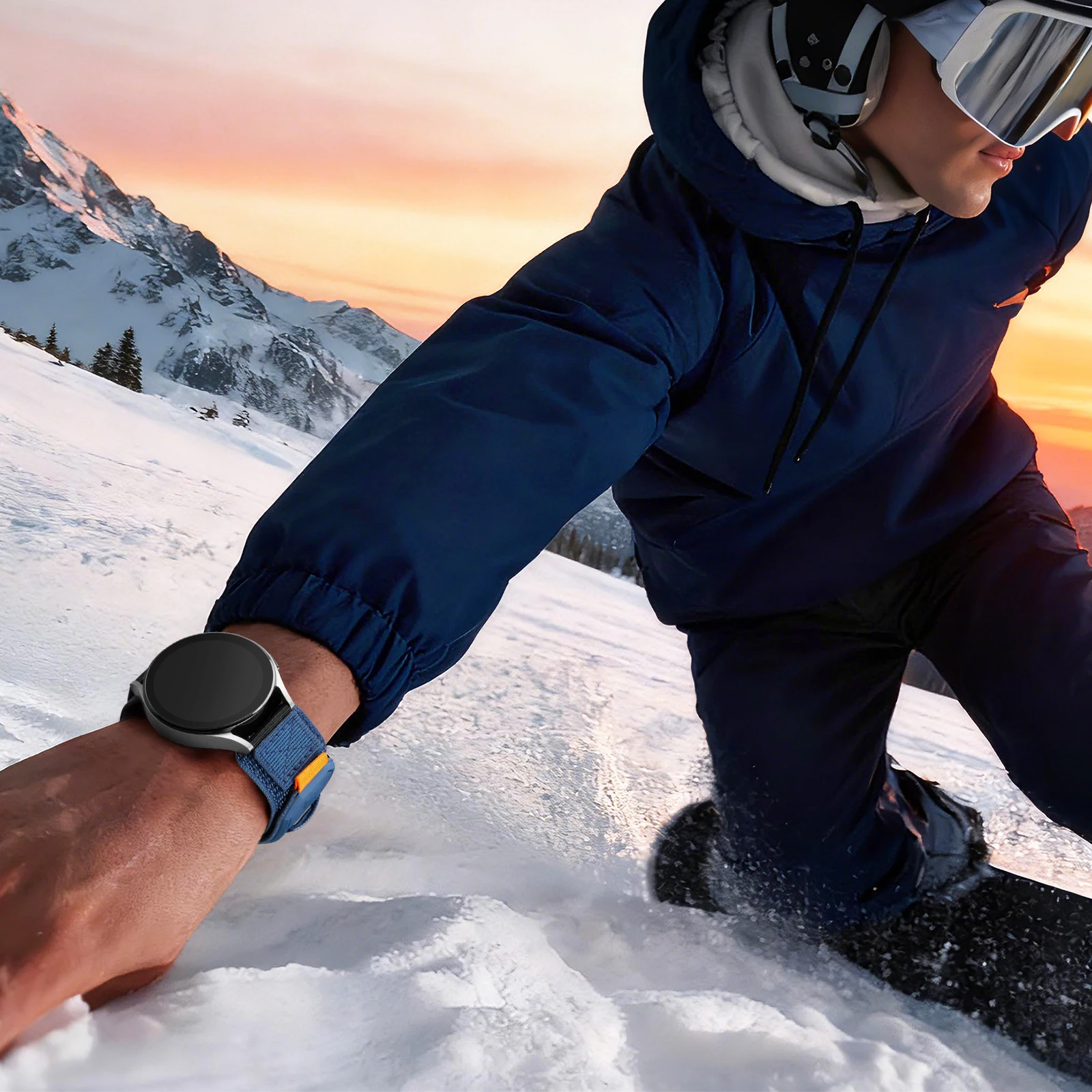 Nylon Strap for Smartwatch - Durable and Stylish Replacement Band (20mm and 22mm Options)